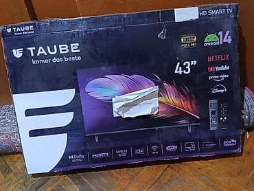 TV və video: TAUBE 43" FHD Smart TV - Ekran: 43 düym, 1080p Full HD - Smart — 1