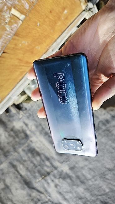 dubay telfonlar: Poco X3, 256 GB, rəng - Mavi, Sensor — 3