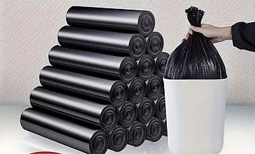 Zibil torbaları: 🗑️ Zibil torbaları – 100 ədəd Möhkəm və keyfiyyətli zibil torbaları — 3