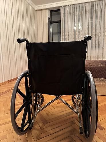 Tibbi avadanlıq: Universal əlil arabası - Mexaniki tip, böyük arxa təkərlər və ön — 3