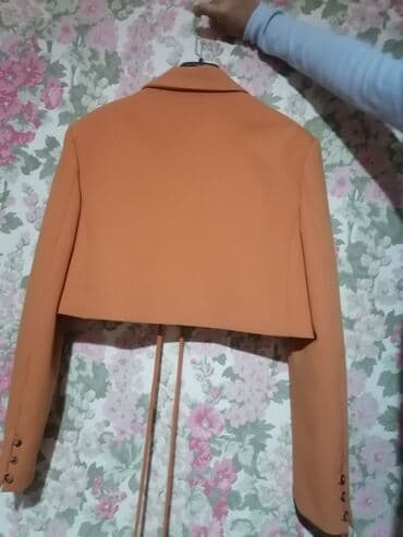 ketan pencekler: ANCAQ REAL ALICILAR YAZSIN. BUZOVNA. Zara Tied Cropped Blazer - — 5