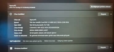 Kompüter ehtiyyat hissələri: İşlənmiş ASUS TUF Gaming, 17.3 ", Intel Core i5, 512 GB, Pulsuz çatdırılma — 7