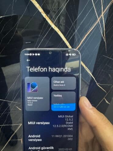 redmi 12 5g: Redmi Note 8, 64 GB, rəng - Ağ, İki sim kartlı — 4