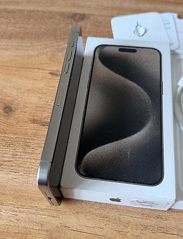 Мобильные телефоны и аксессуары: IPhone 15 Pro, 256 ГБ, Natural Titanium, Face ID — 5