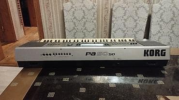 korglar: Korg Pa50 SD aranjor sintezator - 61 klaviş, toxunuşa həssas - Geniş — 1