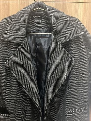 Hestow Vilo markalı qadın palto - Rəng: tünd boz/qarışıq, xırda