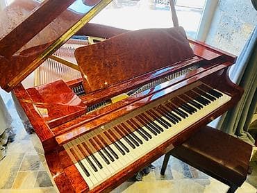 Royal ve Pianolar. Royal Musiqi Aletleri salonu sizlere genish