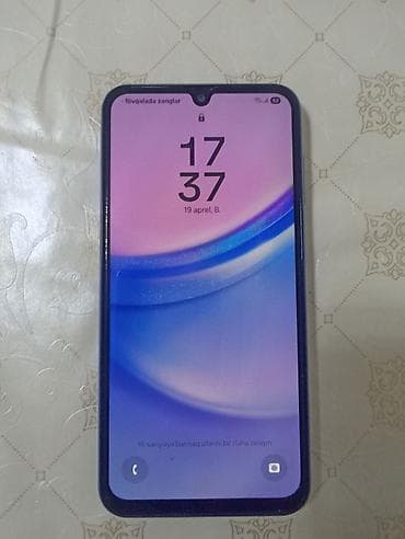 Samsung Galaxy A15, 128 GB, rəng - Göy, Barmaq izi