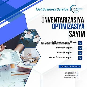 mühasibatlıq: İnventarizasiya "İdel Business Service" MMC şirkəti təklif edir - — 1