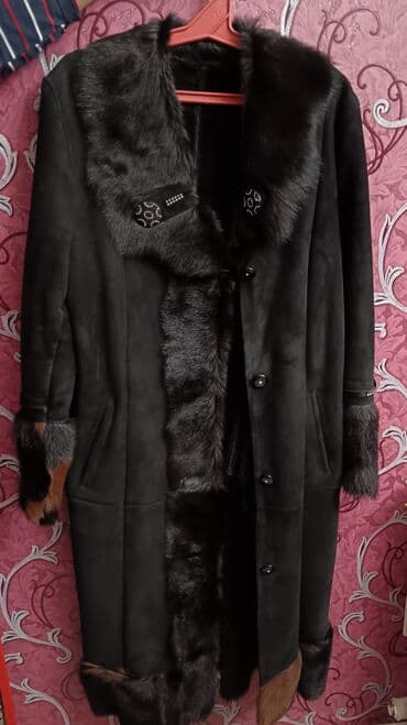 türk istehsalı olan qadın şubaları: Kürk, rəng - Qara — 3