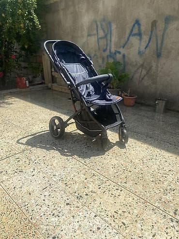 de marel balaca mavi: Uşaq arabası – yüngül və rahat gəzinti modeli - Rəng: tünd göy - — 2