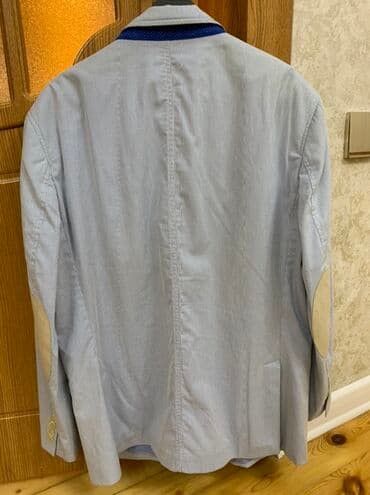 kişi ucun klassik qara kostyum: Pencək, Zolaqlı — 6