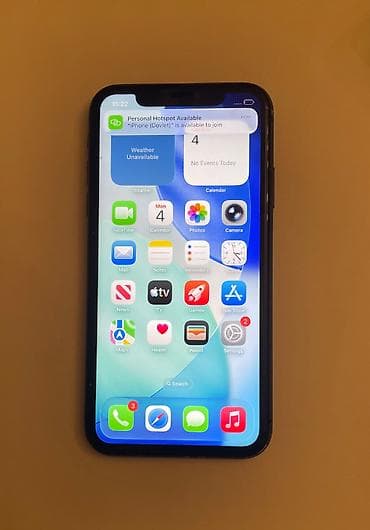 IPhone 11, 64 GB, Qara, Zəmanət, Simsiz şarj, Face ID