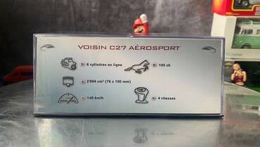 metbex tavan modelleri: Коллекционная модель Voisin C27 Aerosport white 1934 EDICOLA ALTAYA — 3