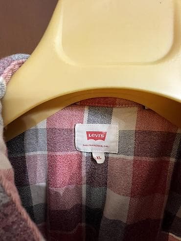 Kurtkalar: Köynək, LeviS, XL, rəng - Qırmızı — 8