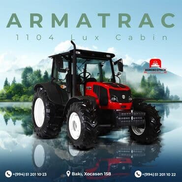 karatas traktor: Armatrac 1104 lux etibarlılığı və müxtəlif kənd təsərrüfatı işləri — 1