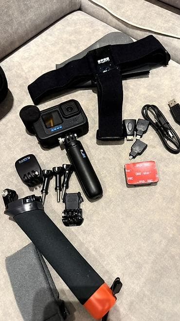 stranger things mike: GoPro HERO aksiyon kamera dəsti Şəkildə gördüyüvüz hərbir aksessuar — 4