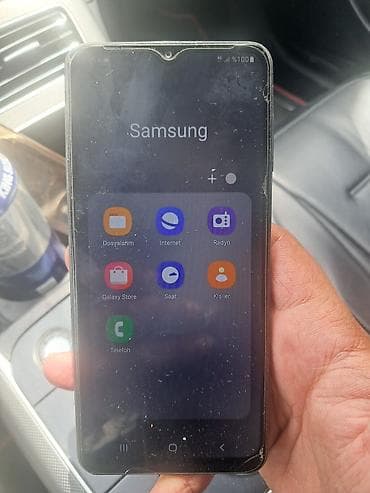 samsun a72: Samsung Galaxy A12, 64 GB, rəng - Qara, Sensor — 1