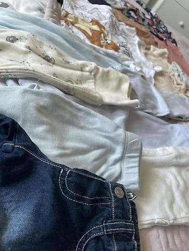 32 yaş: Uşaq geyimləri paketi 25 ədət hamısı cəmi 15 azn Təmiz və səliqəlidir — 5