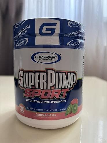 Gaspari Nutrition SuperPump Sport – Hydrating Pre-Workout (Guava Kiwi)