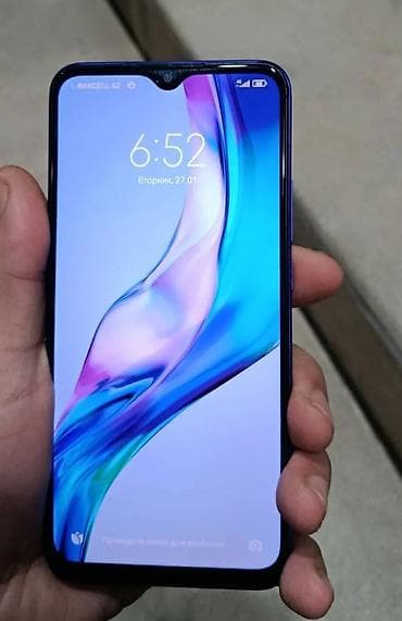 Redmi 9, 32 GB, rəng - Qara, Barmaq izi