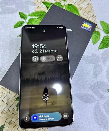 samsung tab: Samsung Galaxy S25, 256 GB, rəng - Gümüşü, Barmaq izi — 5