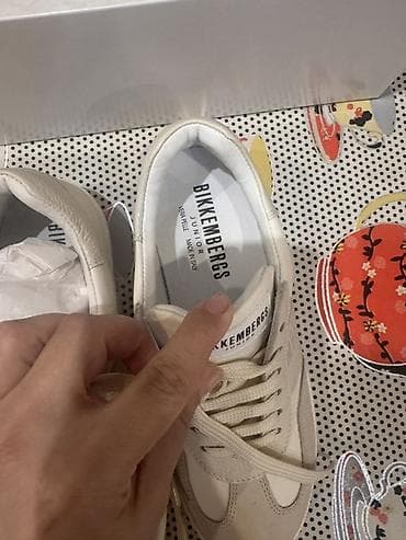 Uşaq geyimi və ayaqqabıları: Rəng - Bej Krossovkalar, Ölçü: 36, Uniseks — 3