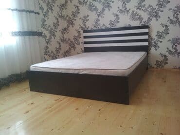 taxt dəsti 50 m: İkinəfərlik çarpayı, Bazasız, Matras ilə — 3