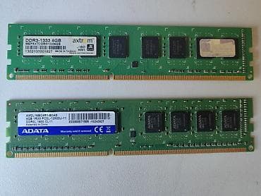 Operativ yaddaş (RAM) ADATA, 4 GB, 1600 Mhz, DDR3, PC üçün