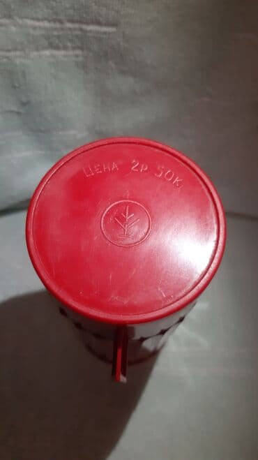 Yemək üçün termos: Rəng - Qırmızı, Termos, 1 l — 4