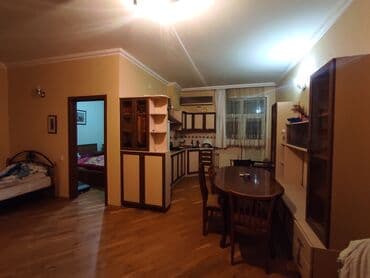 1 комнатные квартиры в баку новостройка: Mənzilin təsviri: - Plan: Geniş studiya tipli zal və mətbəx birgə — 4