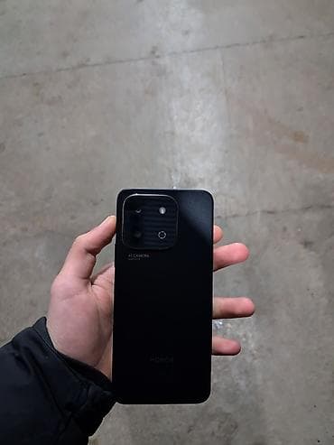 telofonar: Honor X6b, 256 GB, rəng - Qara, Barmaq izi, İki sim kartlı, Face ID — 2