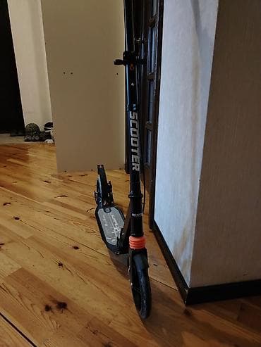 qatlanan velosiped satisi: Şəhər tipi skuter - Rəng: Qara, “SCOOTER” yazılı gövdə - Böyük — 1