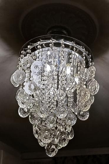 tafta parca qiymetleri: Çılçıraq, 8 lampa, Xrustal — 2