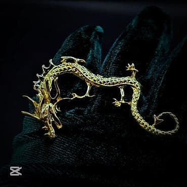 qaş daş: Üzük, Sarı qızıl, 750 Əyar — 1