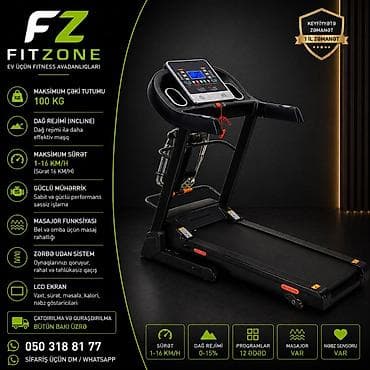 FZ FitZone qaçış trenajoru – ev üçün fitness avadanlığı - Maksimum