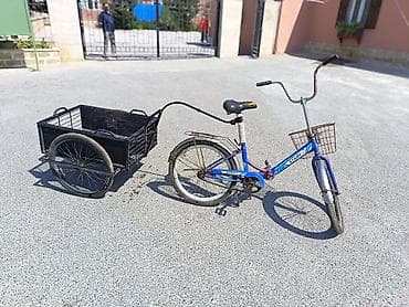 velosiped islenmis: Salam 24 luk velosiped di qoşqusu ilə 1 likde satılır 140 150 kq — 1