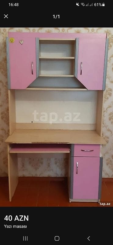 masa ayaqlari: Düz masa, Stulsuz, Polkalı, Siyirməli, Azərbaycan, Sadə laminat — 1