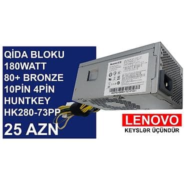 es: Qida Blokları ⭐180Watt 80+Bronze 10pin 4pin Huntkey HK280-73PP (Yeni — 3