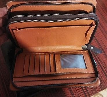 pul kiseleri: Pulqabı, Təbii dəri — 3