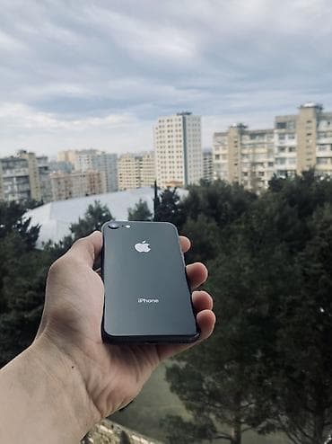IPhone 8, 256 GB, Qara, Barmaq izi
