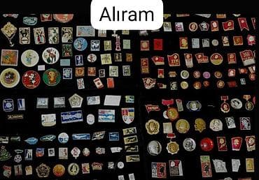 Digər kolleksiyalar: Kolleksiya sancaqları və nişanlar – böyük qarışıq dəst - Mövzu — 1