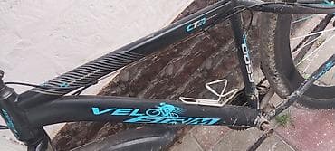 idman rəsmləri: Dağ/şosse tipli Velostorm velosiped - Rəng: qara-göy aksentlər - — 8
