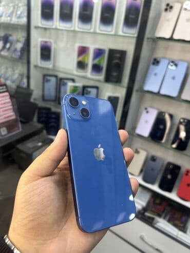 IPhone 13, Mavi, Face ID lalafo.az -da IPhone 13, Mavi, Face ID