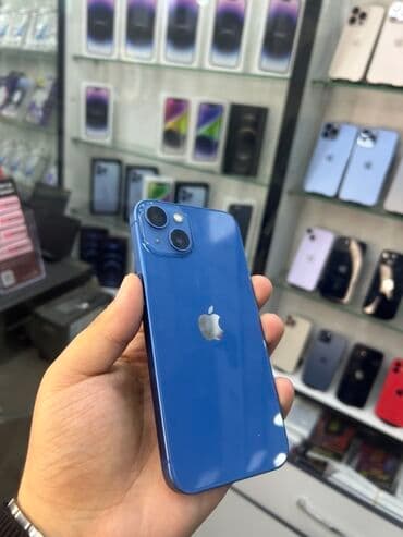 айфон купить: IPhone 13, Голубой, Face ID — 1