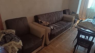 Satılır! Şəkildə gördüyünüz bütün mebellər satılır. Dəstəyə divan — 3