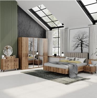 embawood tek carpayi: İkinəfərlik çarpayı, Dolab, Azərbaycan, Yeni — 1