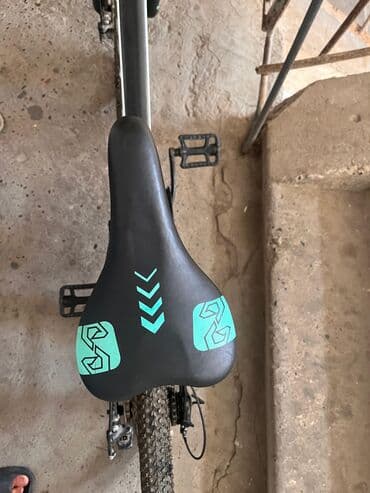 velosipedlər qiz ucun velosipedler: VISTA modeli, qara, ağ və yaşıl rənglərdə olan bu velosiped, yoxuşlu — 1