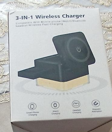 bluetooth mikrofon karaoke: Simsiz şarj cihazı — 1