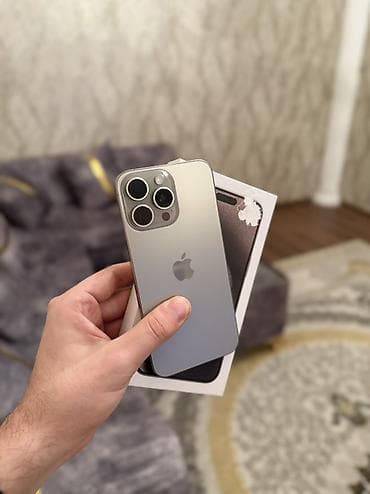 IPhone 15 Pro Max, 256 GB, Gümüşü